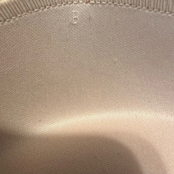 Blush pink Wedding Dress w/detachable train! Hand beaded pearls and lace! - Picture 7 of 12